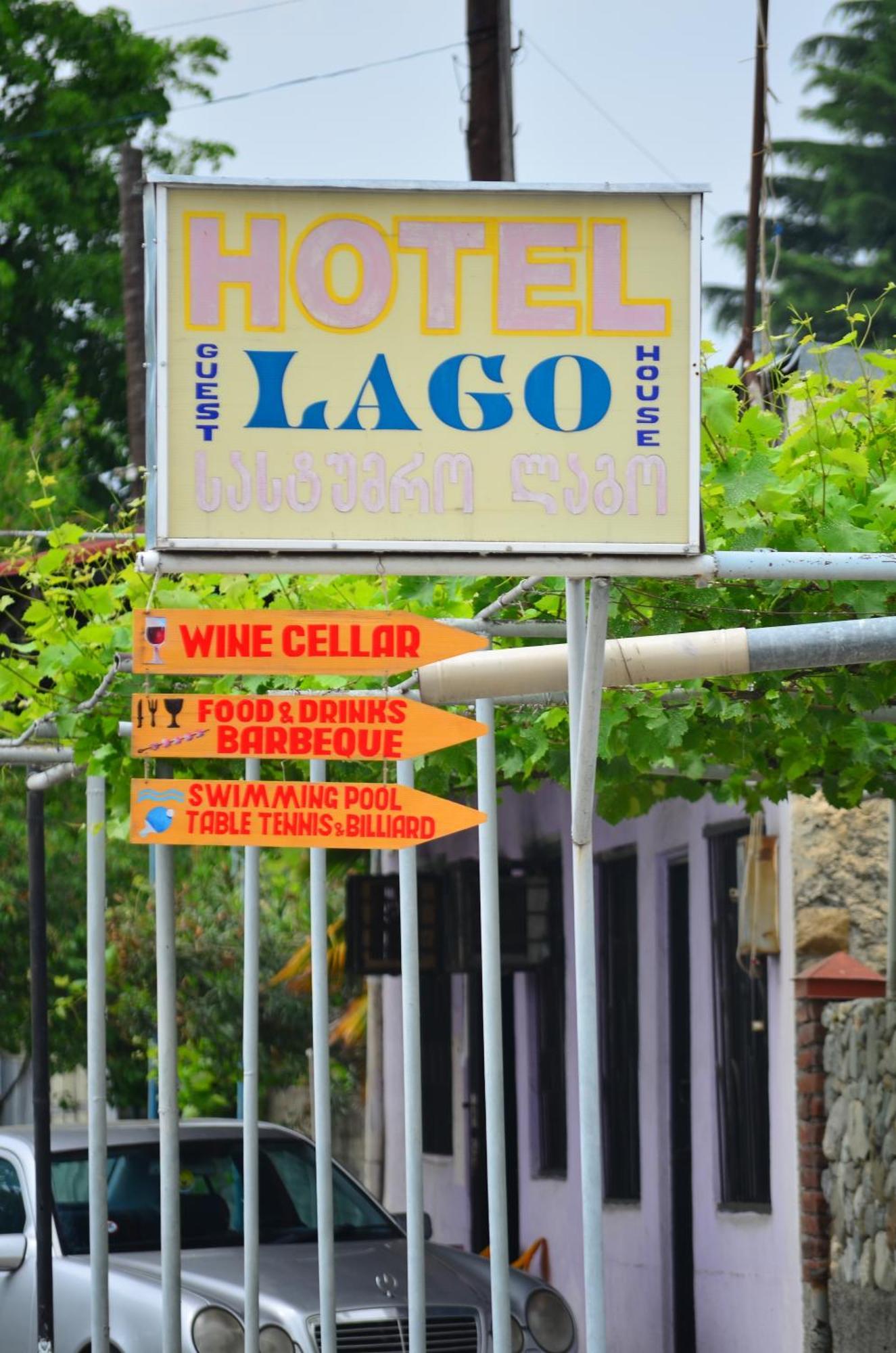 Family Hotel Lago & Wine Cellar Lagodechi Exterior foto
