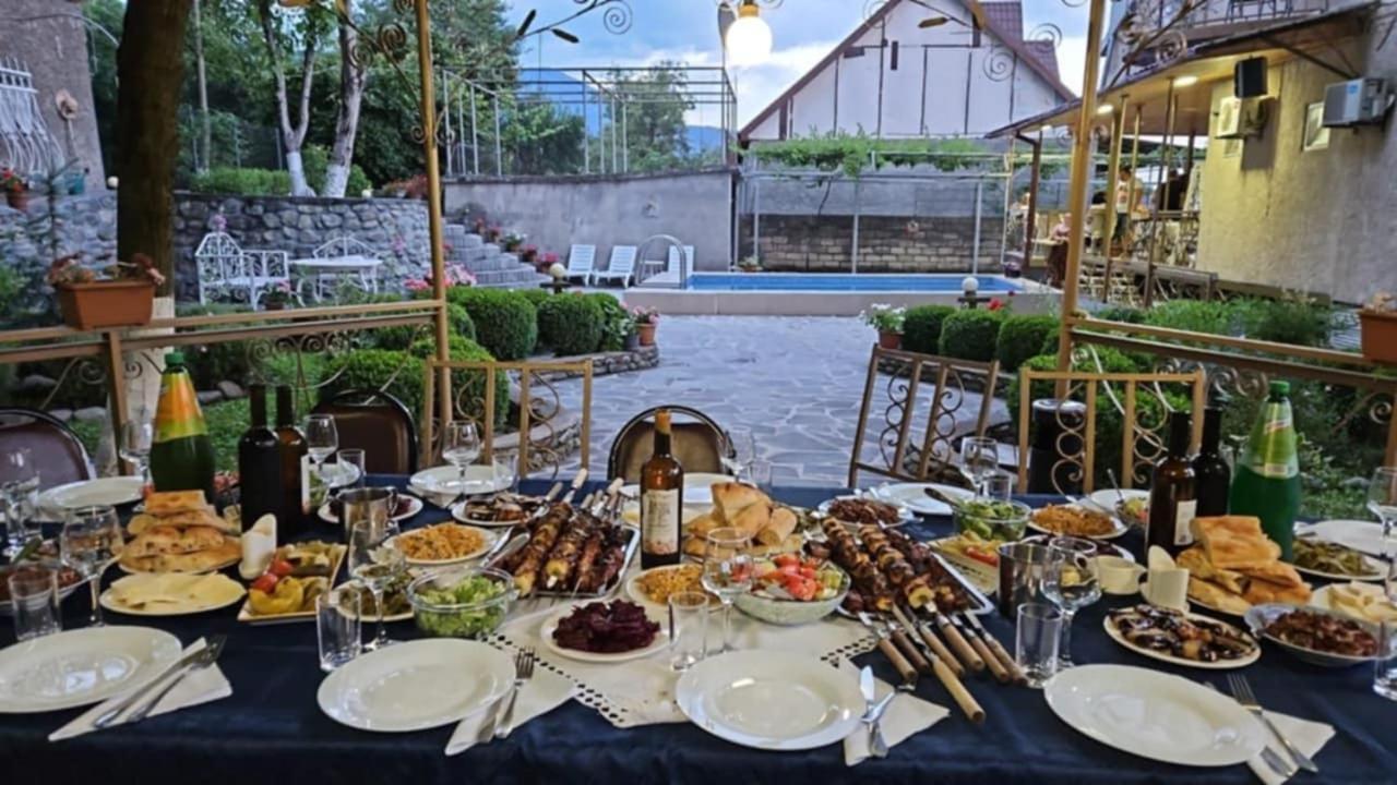 Family Hotel Lago & Wine Cellar Lagodechi Exterior foto